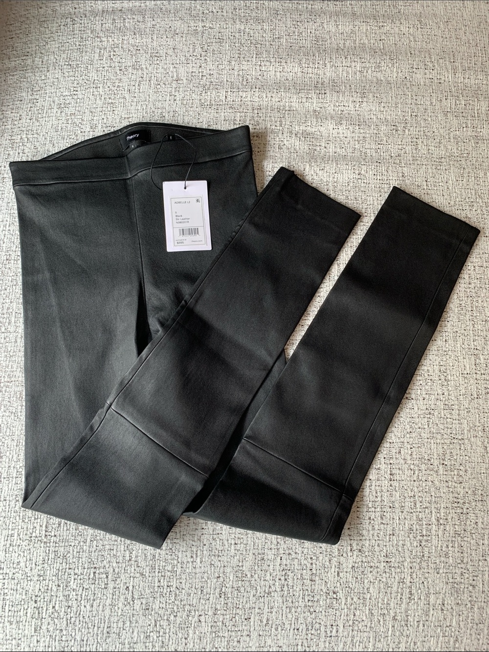 NWT - Theory Leather Leggings